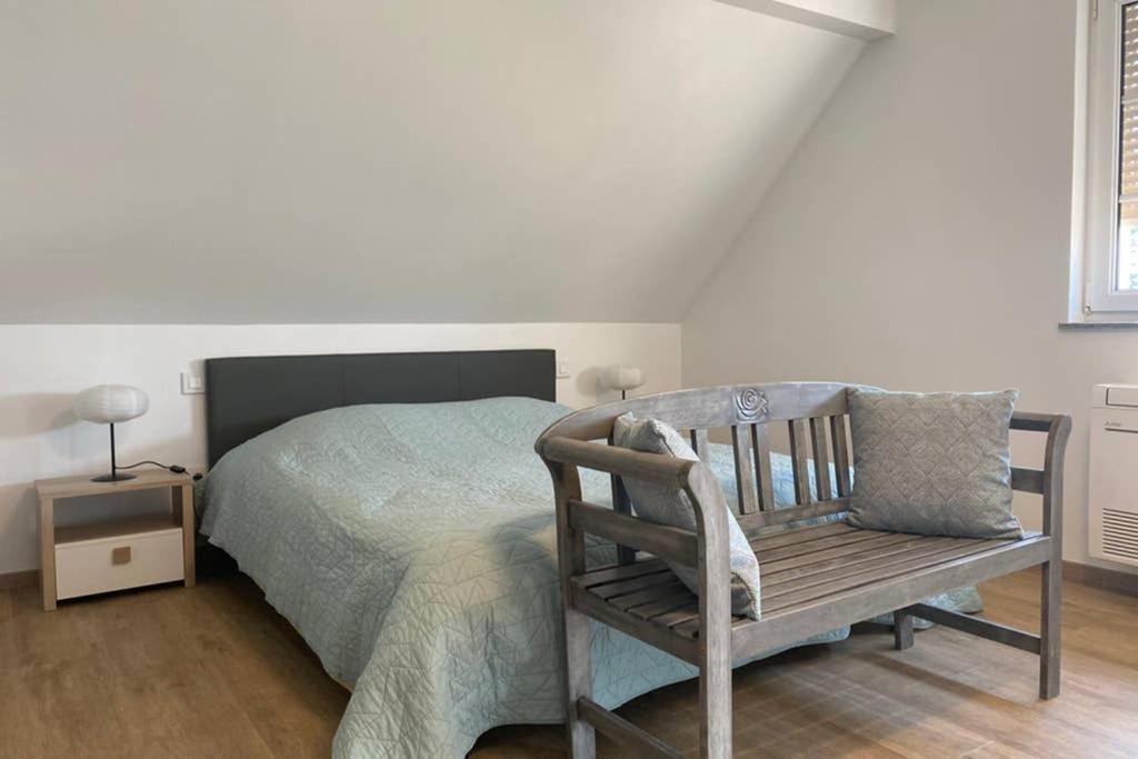 Gite Le Platane 45 m2 - climatisé Monswiller Esterno foto